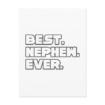 Best Nephew Ever Post Card
