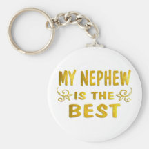 Best Nephew Key Chain