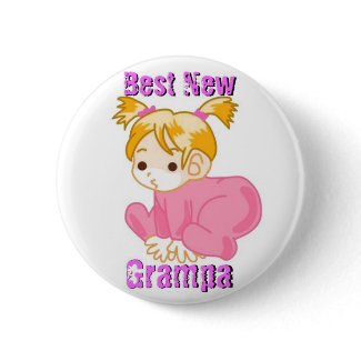 Best New Grampa Button button