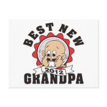 Best New Grandpa 2012 Postcards