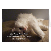 Best New Year Cat Card