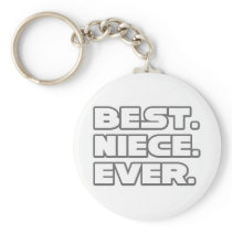 Best Niece Ever keychains
