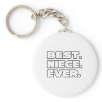 Best Niece Ever keychains