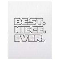Best Niece Ever Customized Letterhead