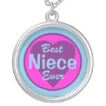 Best Niece Ever Personalized Necklace