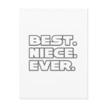 Best Niece Ever Postcard