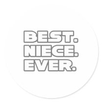 Best Niece Ever stickers