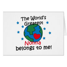Best Nonna Belongs to me Greeting Cards