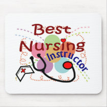 Best Nursing Instructor mousepads by gailg1957 Best Nursing Instructor mousepads