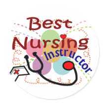 Best Nursing Instructor stickers by gailg1957 Best Nursing Instructor stickers