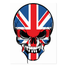 Best of British, Skull Post Cards
