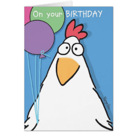 BEST OF CLUCK Birthday by Boynton Greeting Card