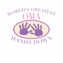 Best Oma Hands Down T-shirt