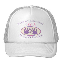 Best Oma Hands Down T-shirt Mesh Hat
