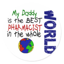 Best Pharmacist In World 2 (Daddy) Sticker