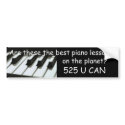 Best piano lessons bumper sticker bumper stickers by playnow Best piano lessons bumper sticker bumper stickers