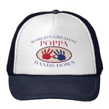 Best Poppa Hands Down Trucker Hat