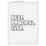Best Principal Ever Card