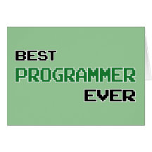 Best Programmer Ever Greeting Card