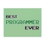 Best Programmer Ever Post Card