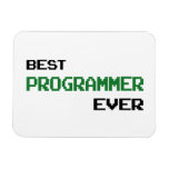 Best Programmer Ever Rectangular Magnets
