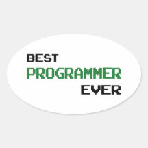 Best Programmer Ever Sticker