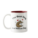 Best Rescue Dog Coffee Mug
