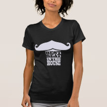 Best Seat in the House Moustache t-shirt