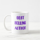 Best Selling Author Coffee Cup Coffee Mug