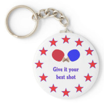 Best Shot Ping Pong Keychain