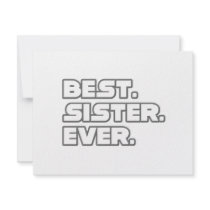 Best Sister Ever invitations by Proud_Sister_Shirts Best Sister Ever invitations