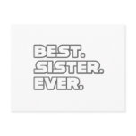 Best Sister Ever Post Cards