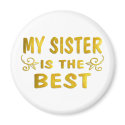 Best Sister magnets