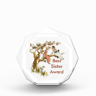 Little Sister Acrylic Awards | Zazzle
