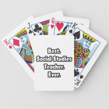 Best. Social Studies Teacher. Ever. Card Decks