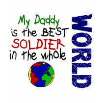 Best Soldier In World 2 (Daddy) t-shirts by professiongifts Best Soldier In World 2 (Daddy) t-shirts