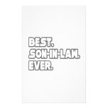 Best Son-In-Law Ever Stationery