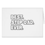 Best Step-Dad Ever Cards