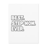 Best Step-Mom Ever Postcard