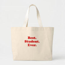 Best Student Ever Tote Bag