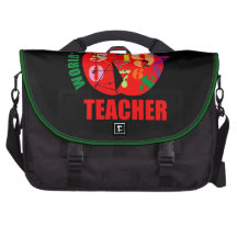 Best Teacher Appreciation Apple Back to School Laptop Messenger Bag