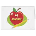Best Teacher Card