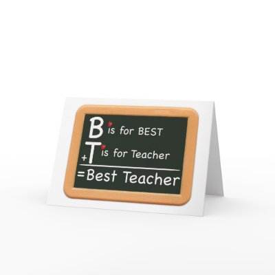 best teacher greeting cards by jvinnyg
