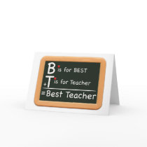 best teacher cards