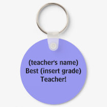 Best Teacher! - keychain