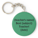 Best Teacher! - keychain