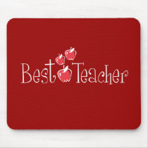 Best Teacher Mousepad by DesignChicklet Best Teacher Mousepad
