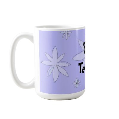 Best Teacher Snowflake Design Coffee Mug by seashell2