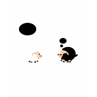 best think sheep best t shirt by anacletocold