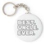 Best Uncle Ever Key Chain